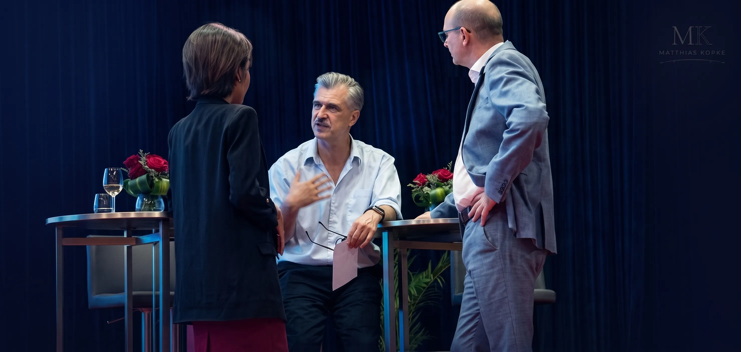 Matthias Kopke in consultation
